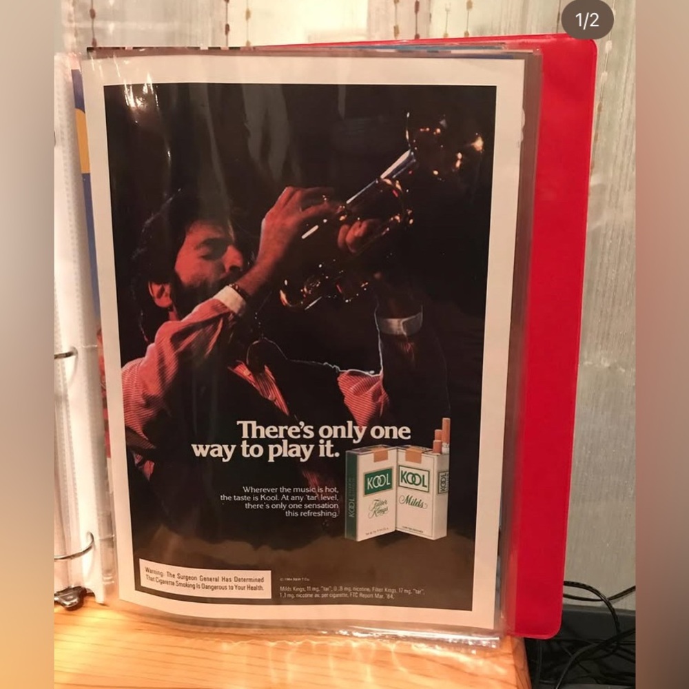 1984 Kool Cigarettes advertising